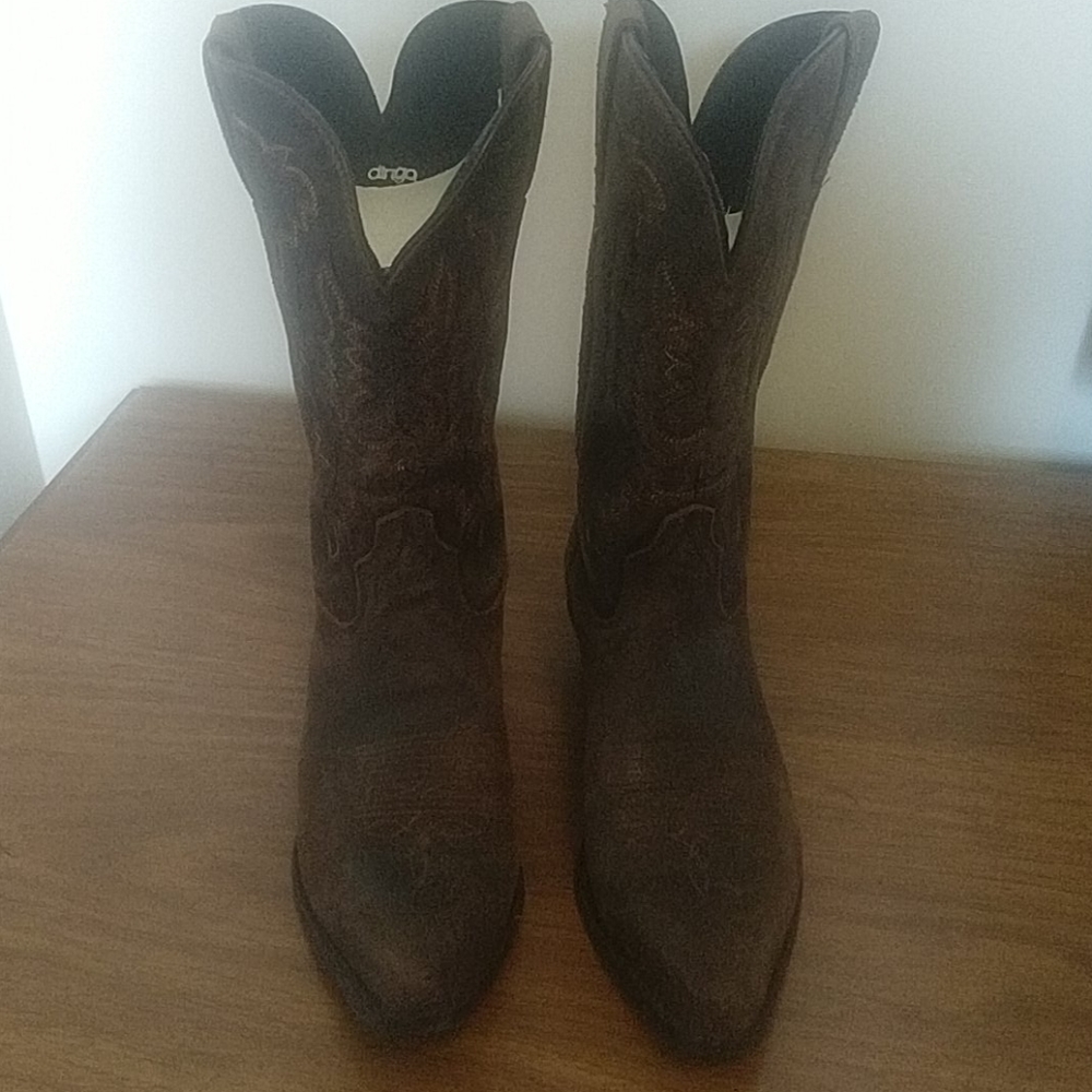 Detailed letter Dingo Cowboy boots